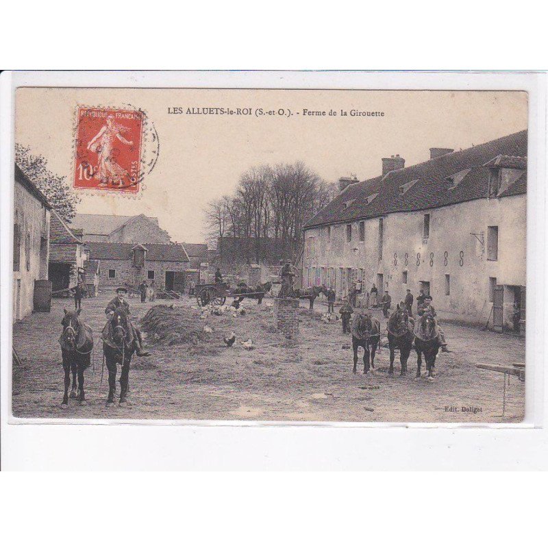 LES ALLUETS-le-ROI: ferme de la girouette - très bon état