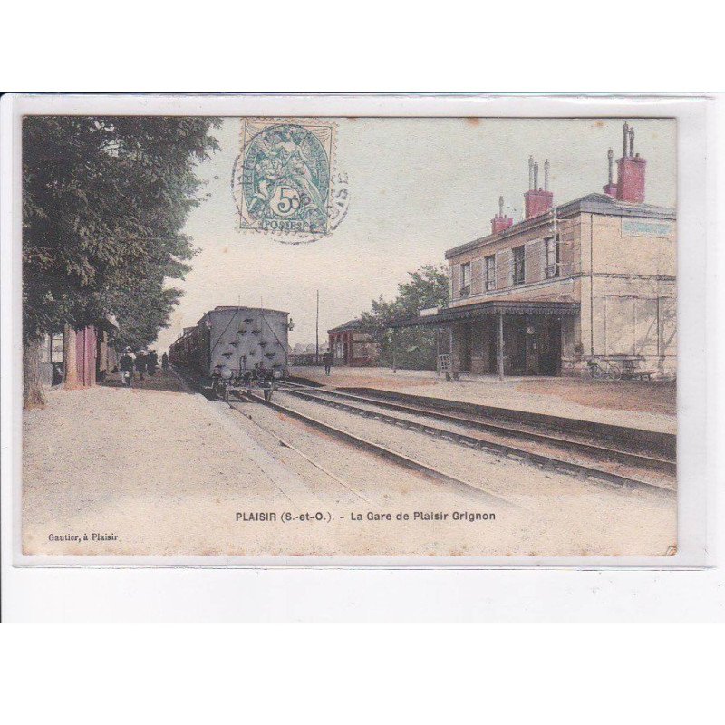PLAISIR: la gare de plaisir-grignon - très bon état
