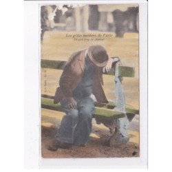 PARIS: Atget, les p'tits métiers de paris, un peu trop de chaleur - très bon état