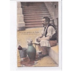 PARIS: Atget, les p'tits métiers de paris, a la fraiche qui veut boire? - très bon état