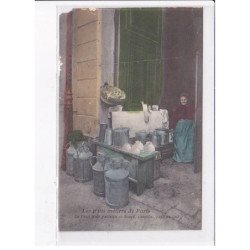 PARIS: Atget, les p'tits métiers de paris, le petit noir parisien, soupe chocolat café au lait - état
