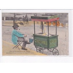 PARIS: Atget, les p'tits métiers de paris, marchand de coco, à tous les coups l'on gagne - très bon état