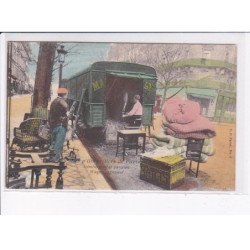 PARIS: Atget, les p'tits métiers de paris, déménagement parisien, wagon capitonné - très bon état