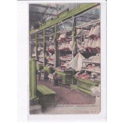 PARIS: Atget, les p'tits métiers de paris, les grands marchés, pavillon de la triperie - état