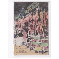 PARIS: Atget, les p'tits métiers de paris, les grands marchés, pavillon de la boucherie - très bon état