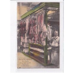 PARIS: Atget, les p'tits métiers de paris, les grands marchés, pavillon de la charcuterie - très bon état