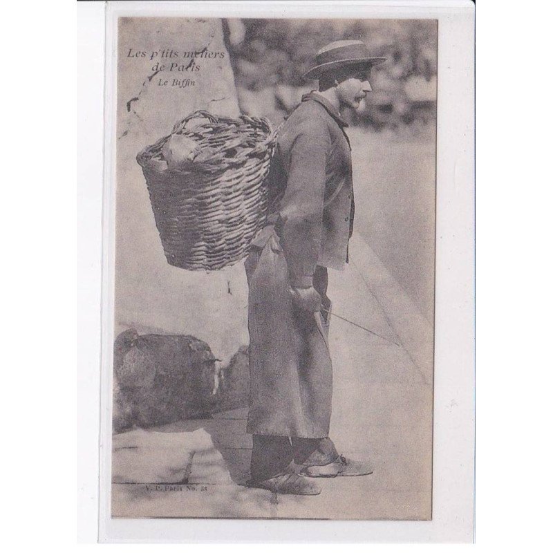 PARIS: Atget, les p'tits métiers de paris, le biffin - très obn état