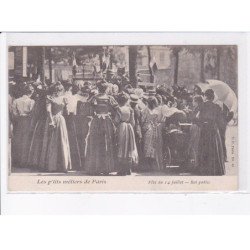 PARIS: Atget, les p'tits métiers de paris, fête du 14 juillet, bal public - très bon état