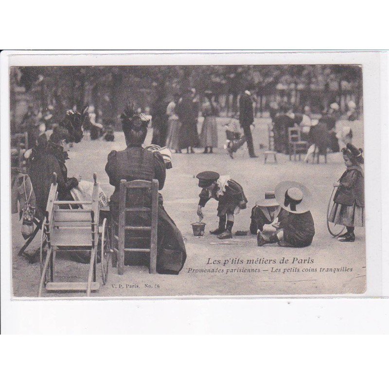 PARIS: Atget, les p'tits métiers de paris, promenades parisiennes, les petits coins tranquilles - état
