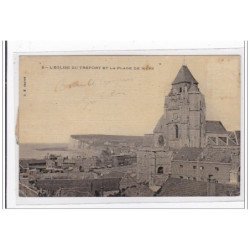 TREPORT : l'eglise et la plage de mers - tres bon etat
