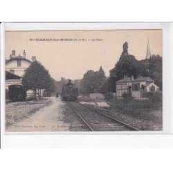 SAINT-GERMAIN-sur-MORIN: la gare - très bon état