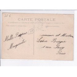 NANTEUIL-sur-MARNE: passage à niveau, la colonie attend le départ du train - très bon état