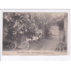 PONTCARRE: repas champêtre au restaurant aignelot - très bon état