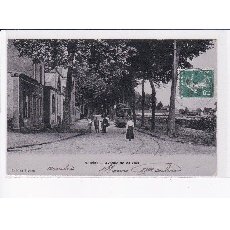 VALVINS: avenue de valvins, tramway - très bon état