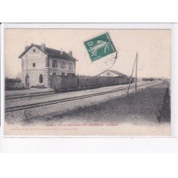 VILLIERS-SAINT-GEORGES: la gare - très bon état