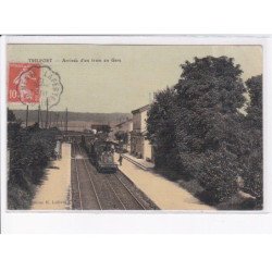 TRILPORT: arrivée d'un train en gare - très bon état