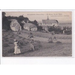 ROLLEBOISE: en maison, vue sur l'église - état