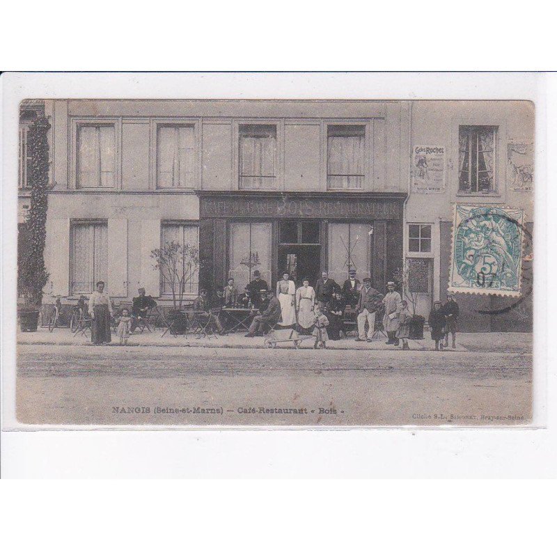 NANGIS: café-restaurant "bois" -  état