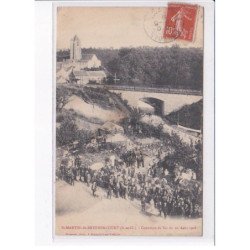 SAINT-MARTIN-de-BRETHENCOURT: concours de tir du 16 août 1908 - très bon état