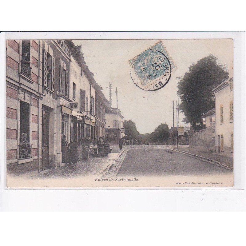 SARTROUVILLE: entrée de sartrouville - très bon état