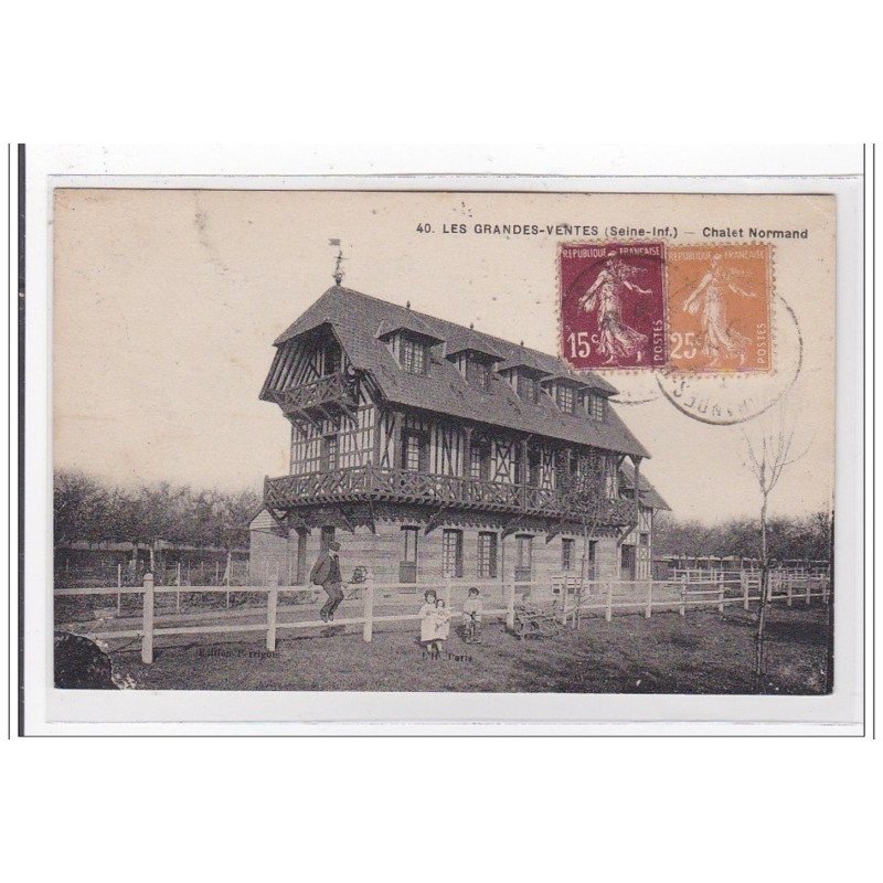 LES GRANDES-VENTES : chalet normand - tres bon etat LES GRANDES-VENTES : chalet normand - tres bon etat