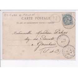 SAINT-GERMAIN: la fête des loges, manège - état