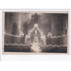 VERSAILLES: intérieur d'église, chandelles alloumées - très bon état