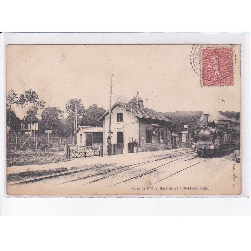 SAINT-NOM-la-BRETECHE: forêt de marly, la gare - très bon état
