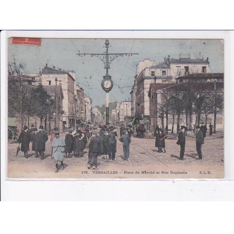 VERSAILLES: place du marché et rue duplessis - très bon état
