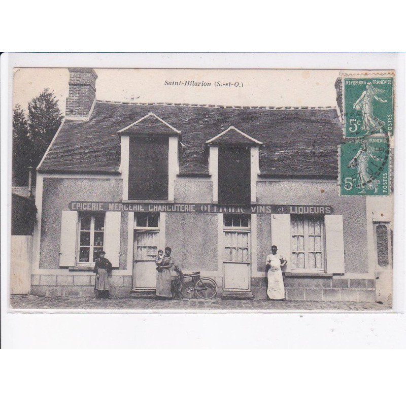SAINT-HILARION: épicerie mercerie charcuterie - très bon état