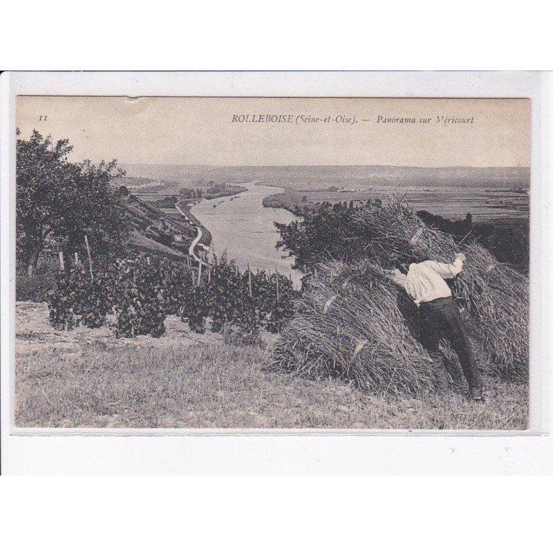 ROLLEBOISE: panorama sur méricourt, neurdein - état