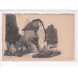 VERSAILLES: eau-forte de favier dont 3 avec autographe, 8CPA - très bon état