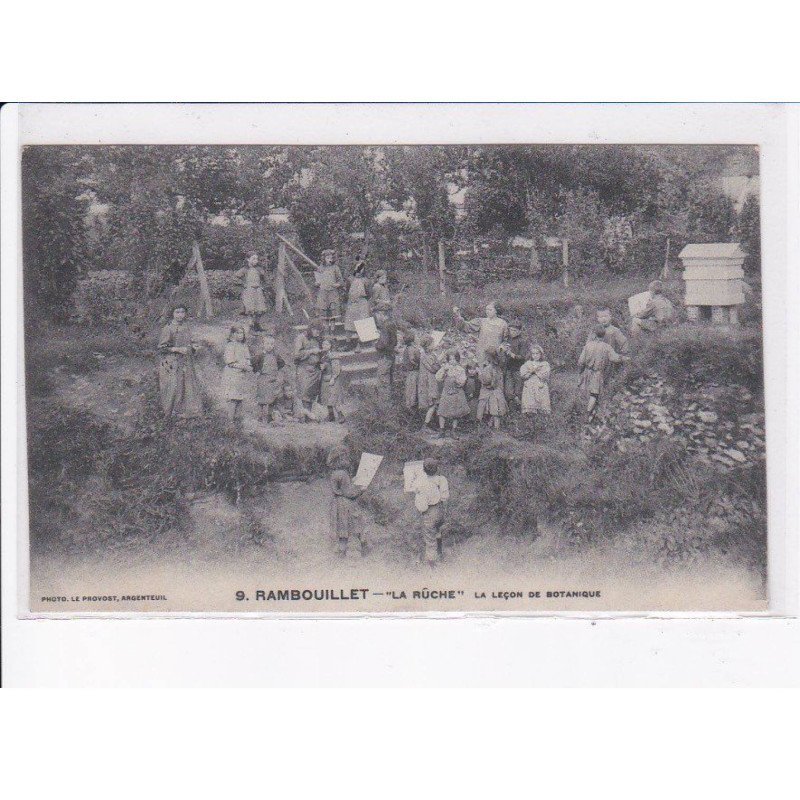 RAMBOUILLET: la ruche, la leçon de botanique - très bon état