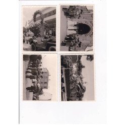 RAMBOUILLET: fête du muguet, lot de 8 photos plus 2 CPA - très bon état