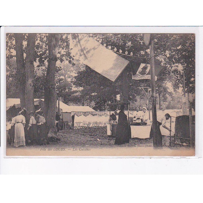 YVELINES: fête des loges, les cuisiniers - très bon état