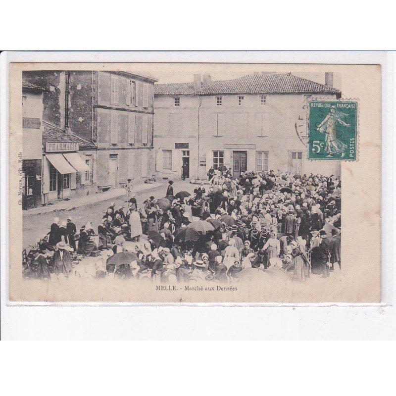 MELLE: marché aux denrées - état