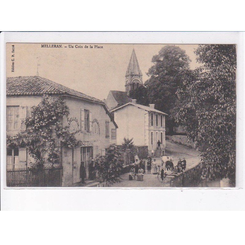 MELLERAN: un coin de la place - très bon état