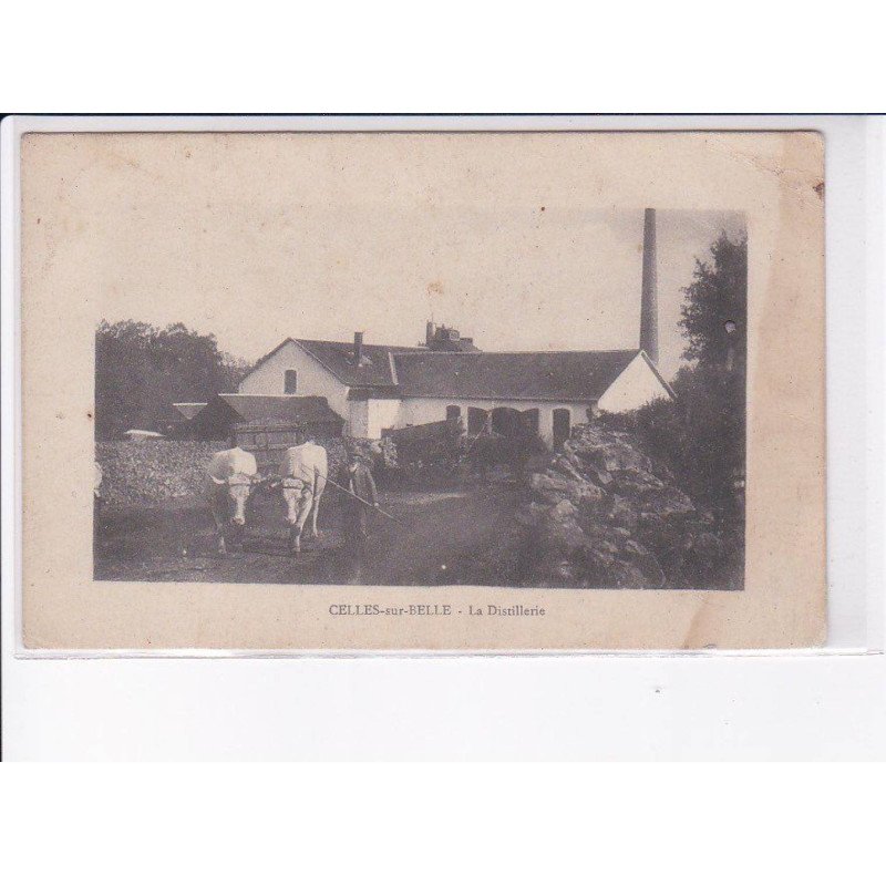 CELLES-sur-BELLE: la distillerie - état