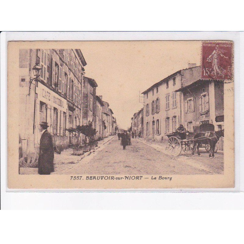 BEAUVOIR-sur-NIORT: le bourg - très bon état