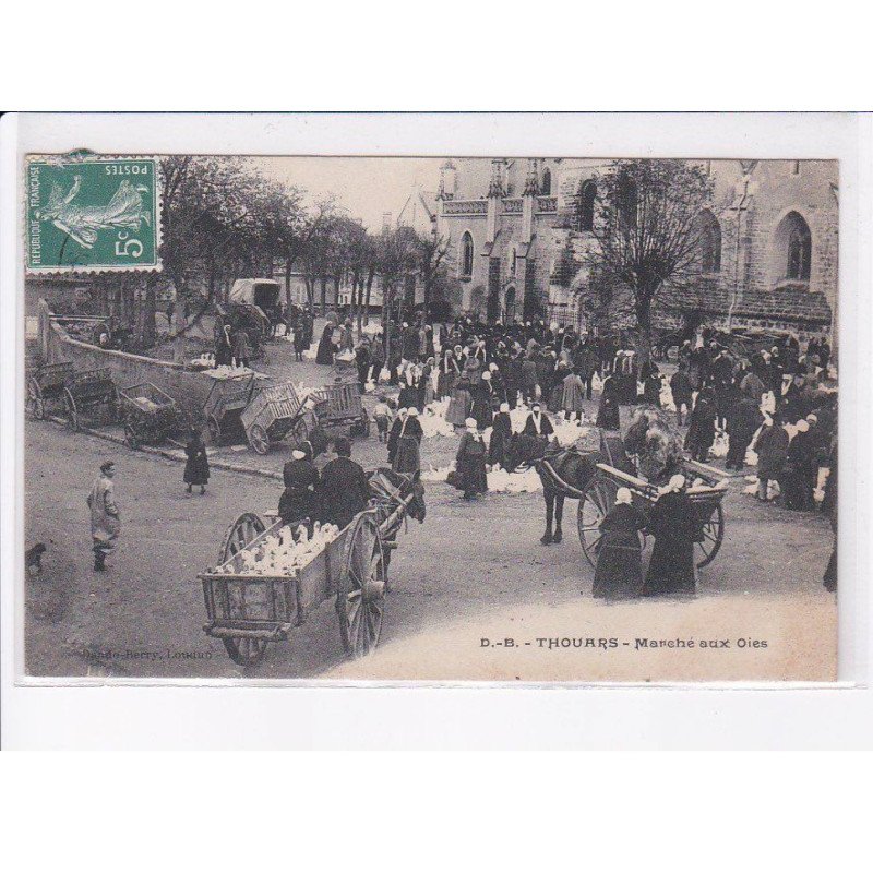 THOUARS: marché aux oies - très bon état
