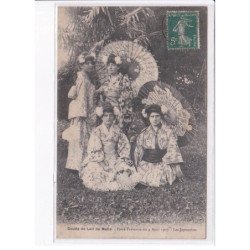 MELLE: goutte de lait de melle, foire travestie du 4 août 1907, les japonais - état