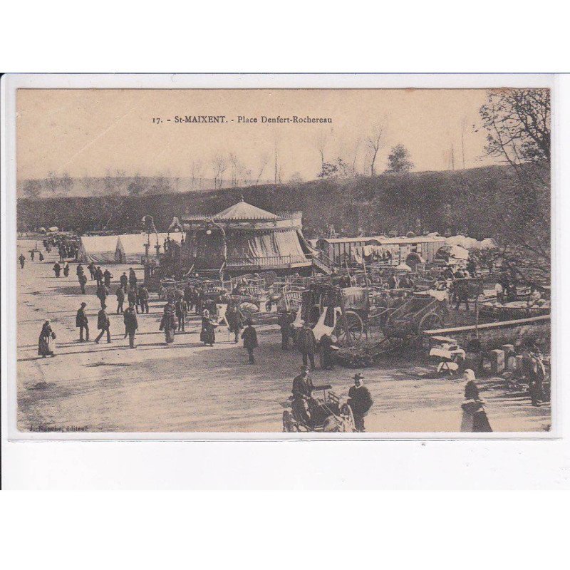 SAINT-MAIXENT: place denfert-rochereau - état