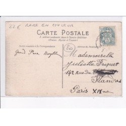 BOIS-de-CISE: plage du bois-de-cise, square dussautoy, rare en couleur - très bon état