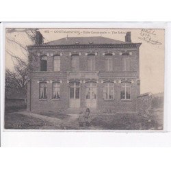 CONTALMAISON: école communale, the school - très bon état