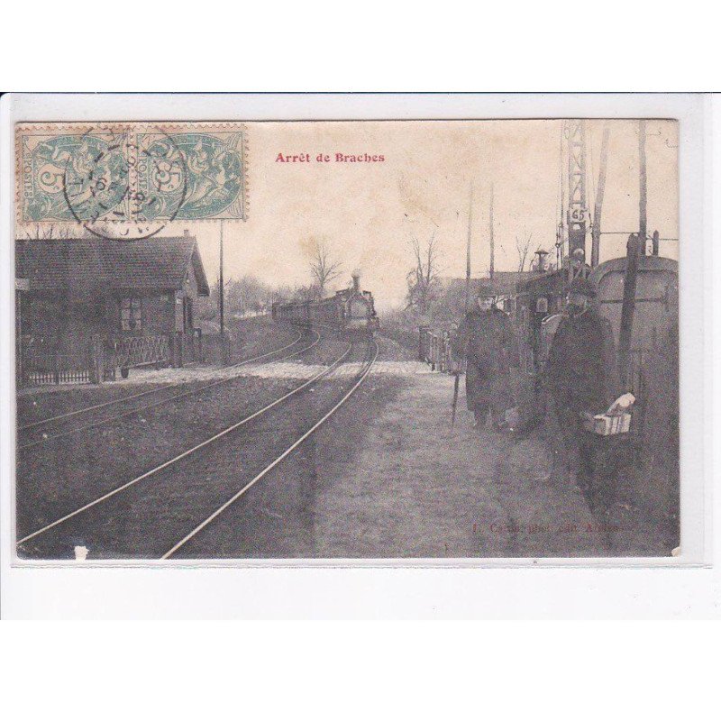 BRACHES: arrêt, la gare - très bon état