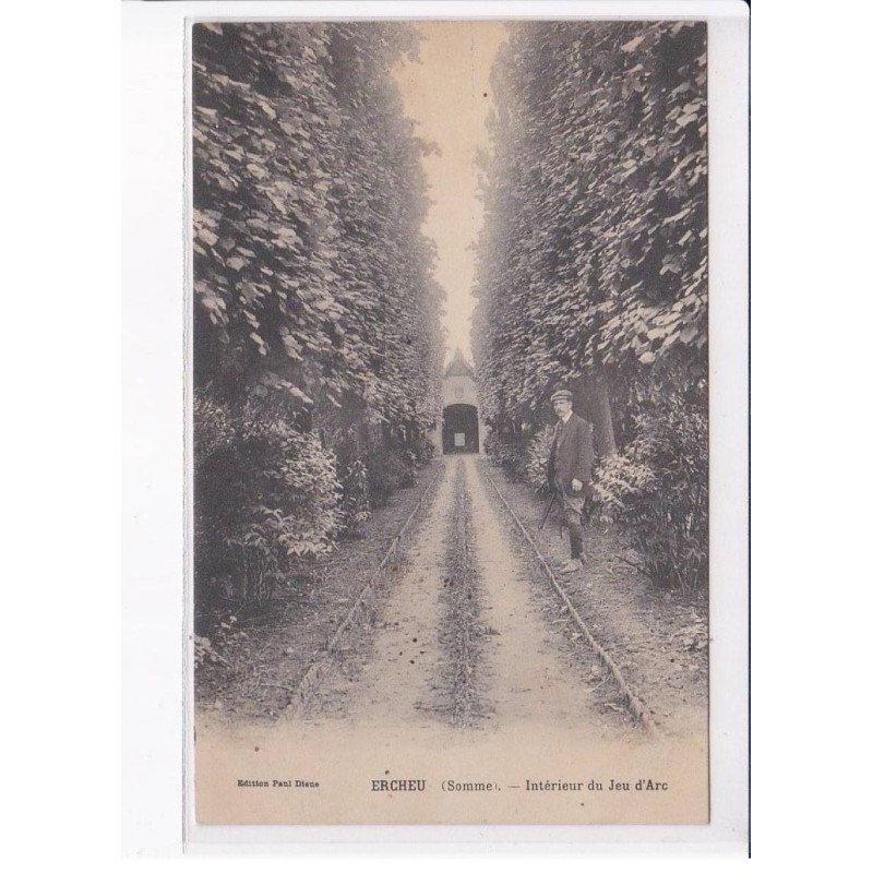 ERCHEU: intérieur du jeu d'arc - très bon état