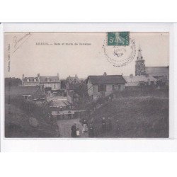 DREUIL: gare et route de saveuse - très bon état