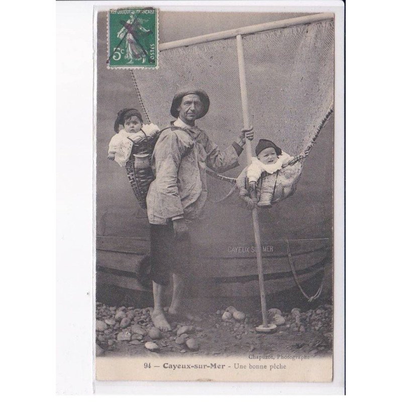 CAYEUX-sur-MER: une bonne pêche - très bon état