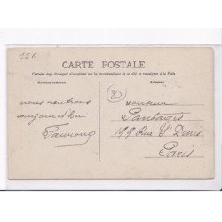 CAYEUX: pêcheur réparant son filet - très bon état