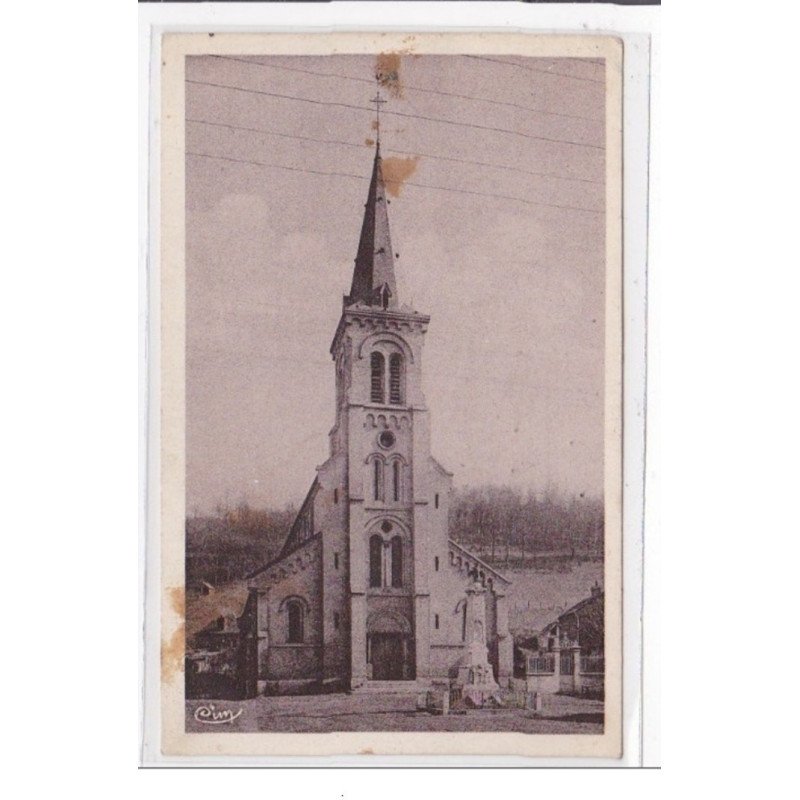 MALAUNAY : l'eglise et le monument aux morts 1914-1918 - tres bon etat